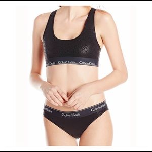 NWB Calvin Klein Bralette and Bikini Set